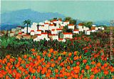 Hazel Barker Majocar Andalucia painting